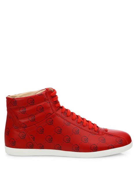 gucci ghost shoes red|Gucci ghost.